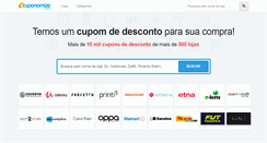 Desktop Screenshot of cuponomize.com